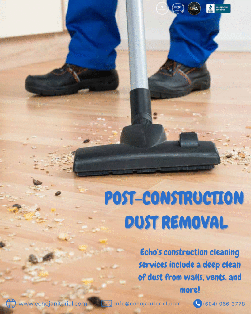 POST-CONSTRUCTION DUST REMOVAL