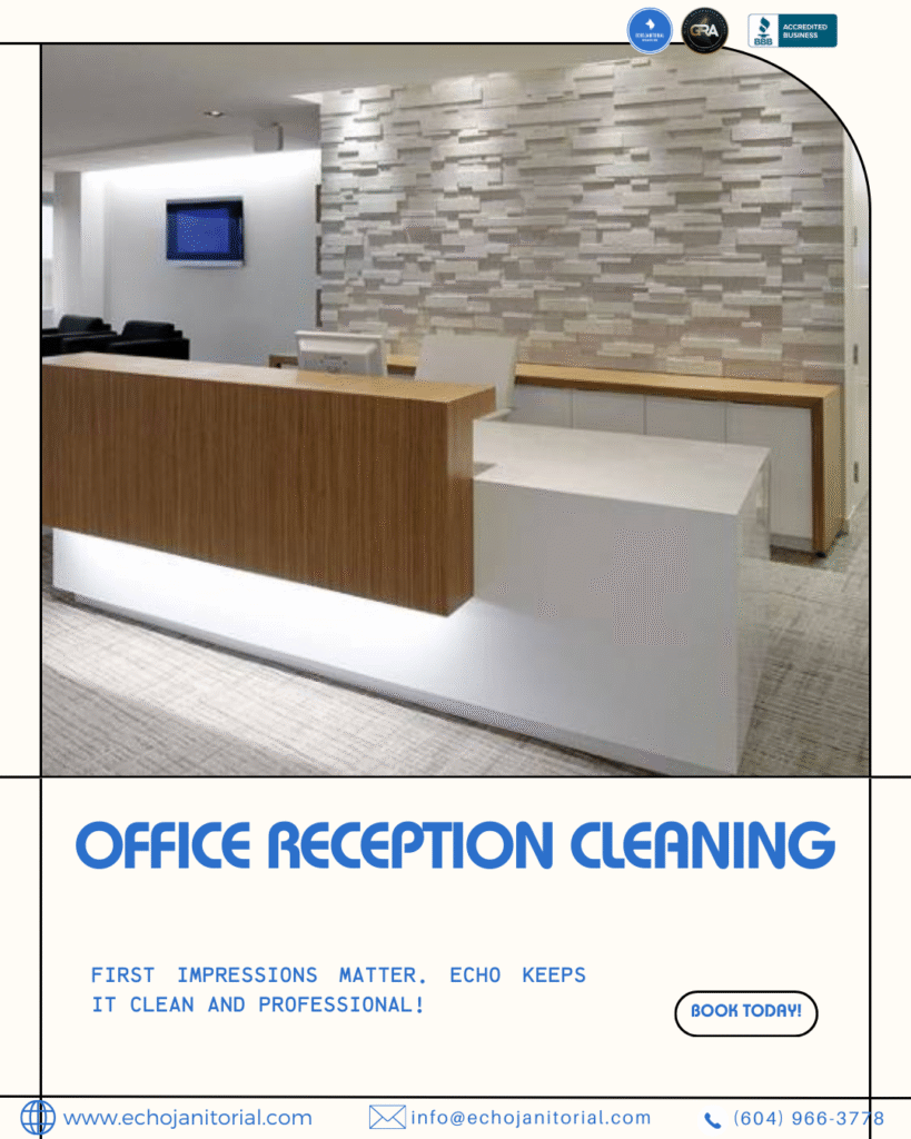 office reception cleaning